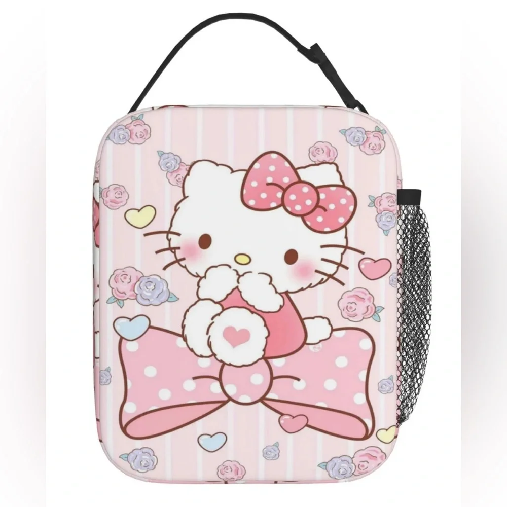 Hello Kitty Pink Insulated Lunch Bag